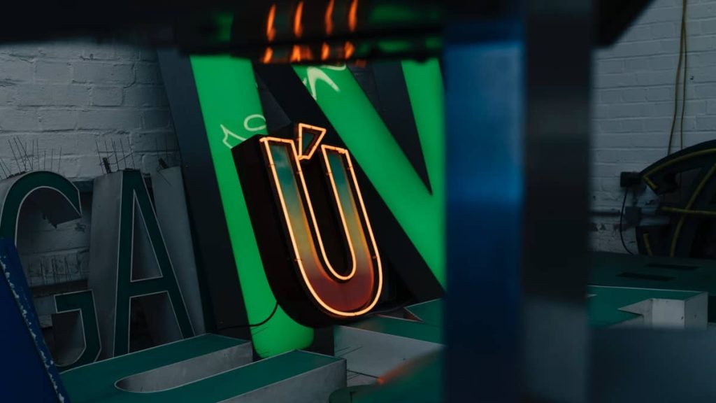 Buchstaben Header Texterkolonie